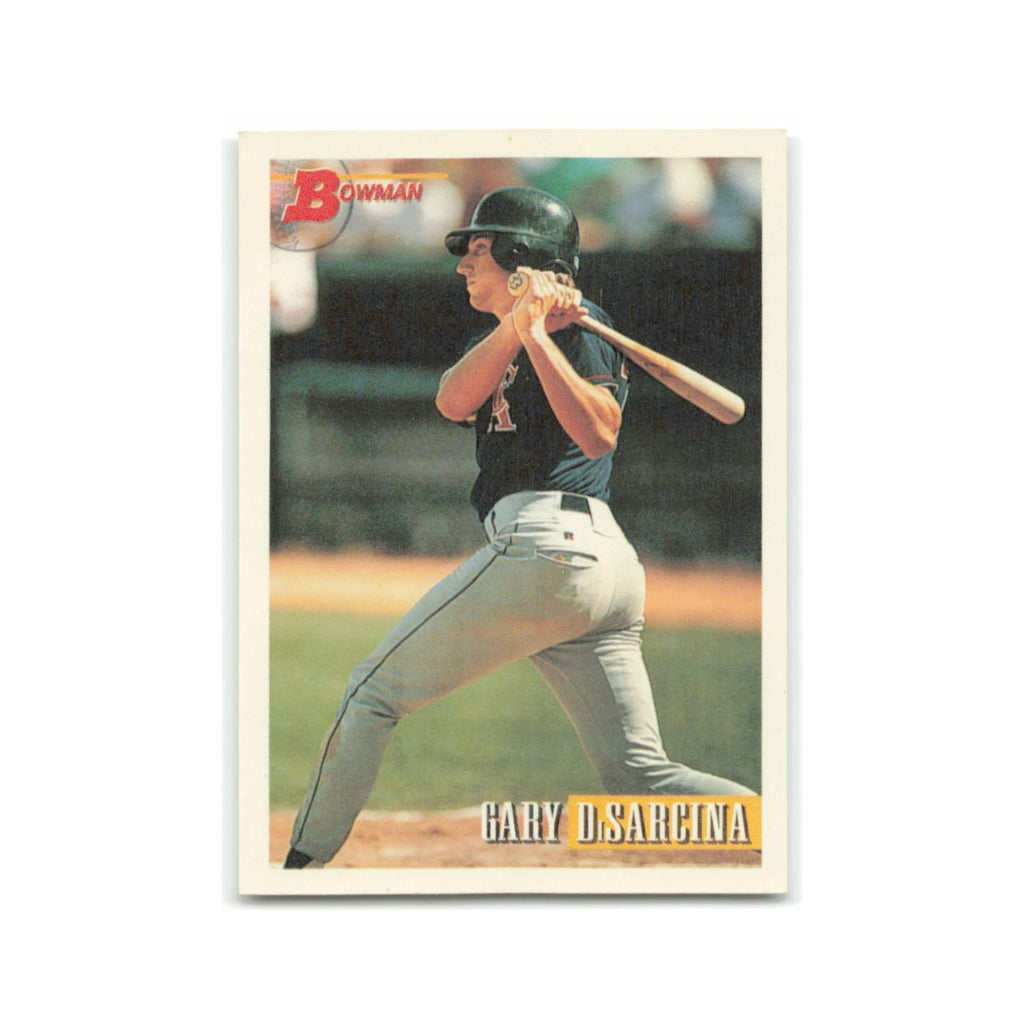 Gary DiSarcina 1993 Bowman #145 California Angels Baseball Card NM
