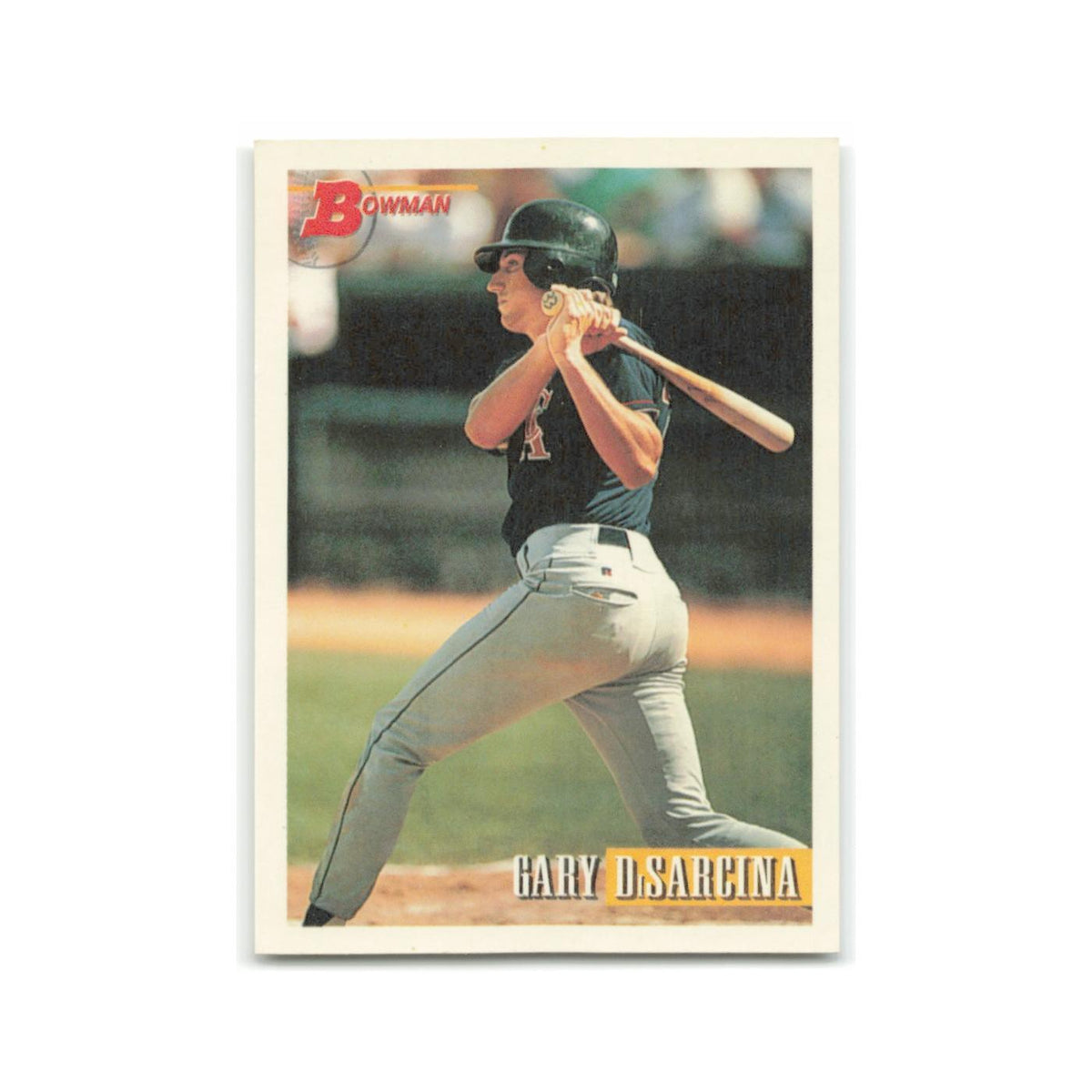 Gary DiSarcina 1993 Bowman #145 California Angels Baseball Card NM