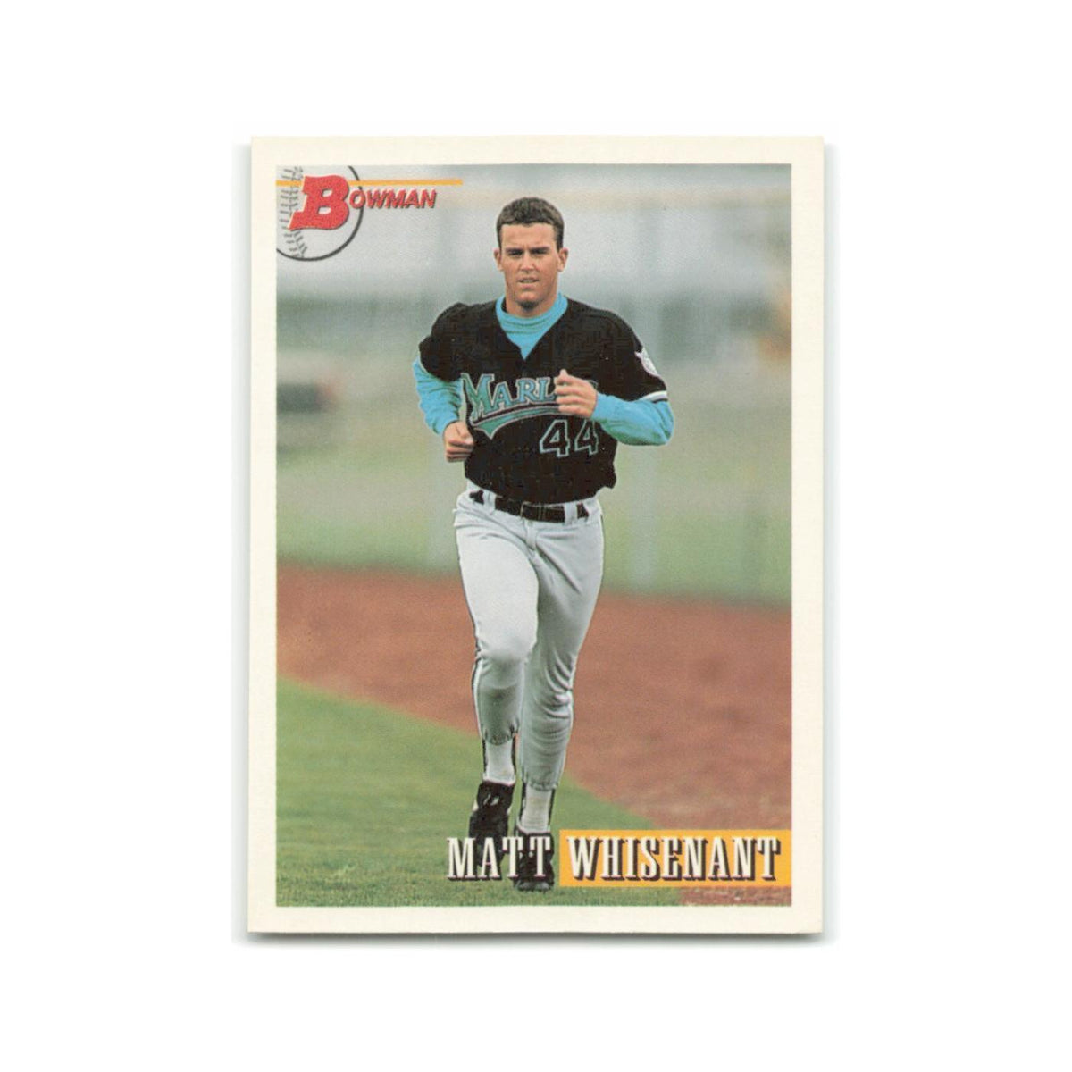 Matt Whisenant Rookie 1993 Bowman #38 Florida Marlins Baseball Card NM