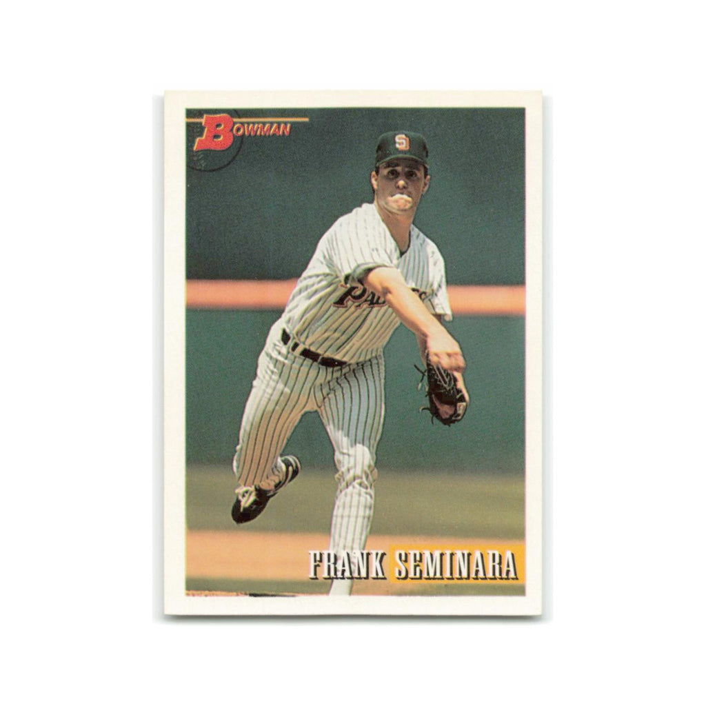 Frank Seminara 1993 Bowman #222 San Diego Padres Baseball Card NM