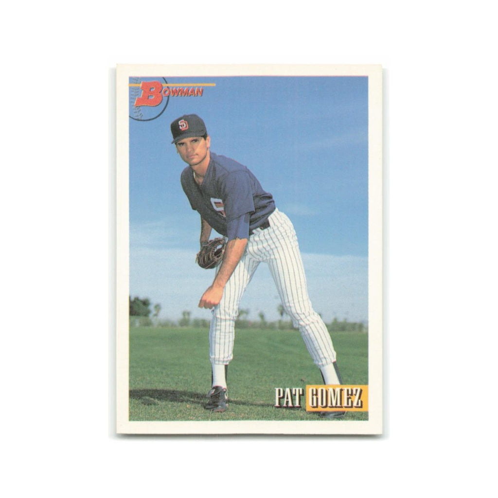 Pat Gomez Rookie 1993 Bowman #82 San Diego Padres Baseball Card NM