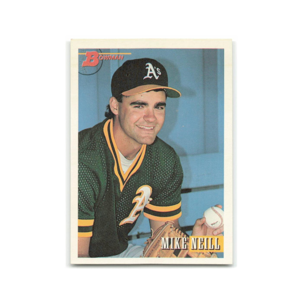 Mike Neill 1993 Bowman #217 Oakland Athletics Baseball Card NM