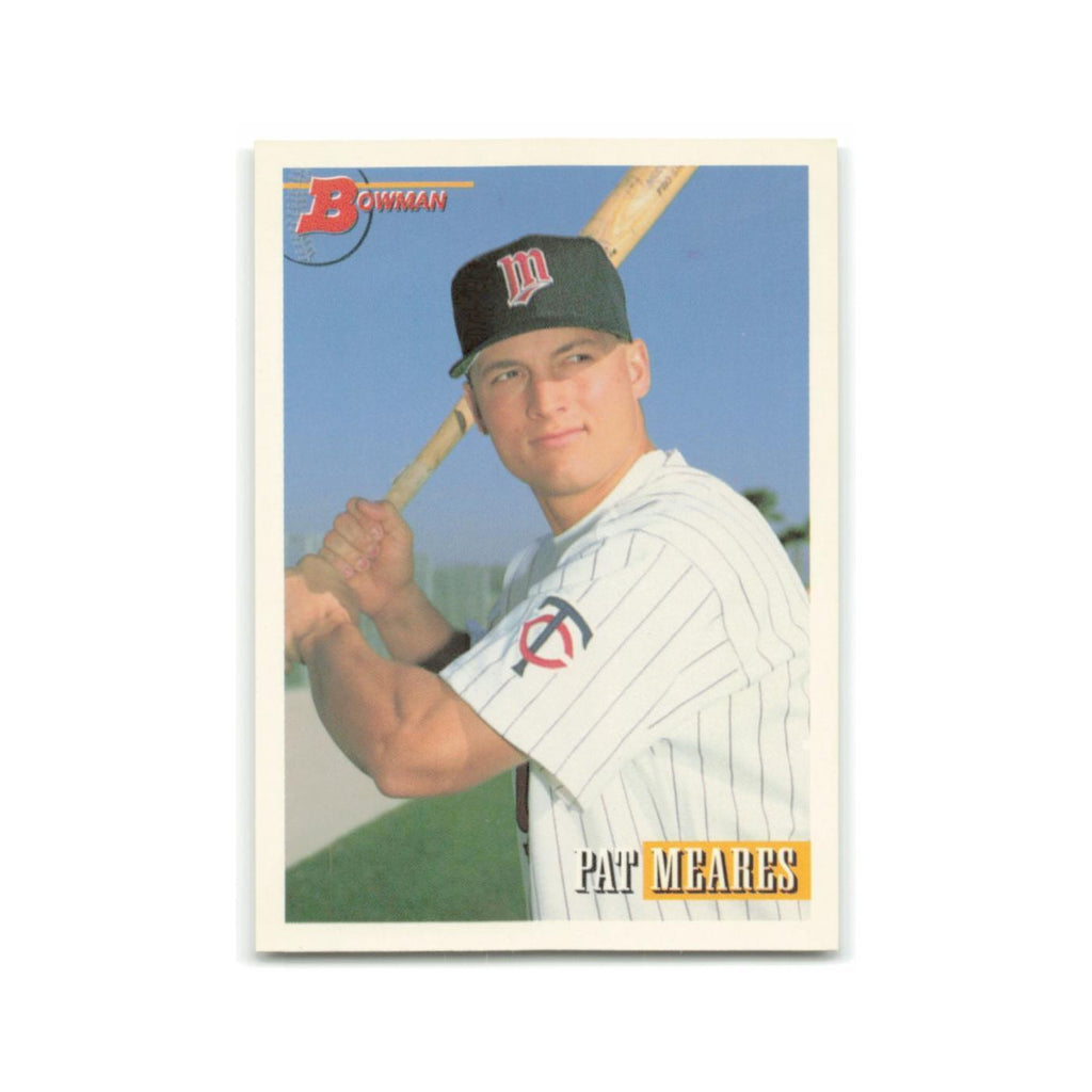 Pat Meares Rookie 1993 Bowman #45 Minnesota Twins Baseball Card NM