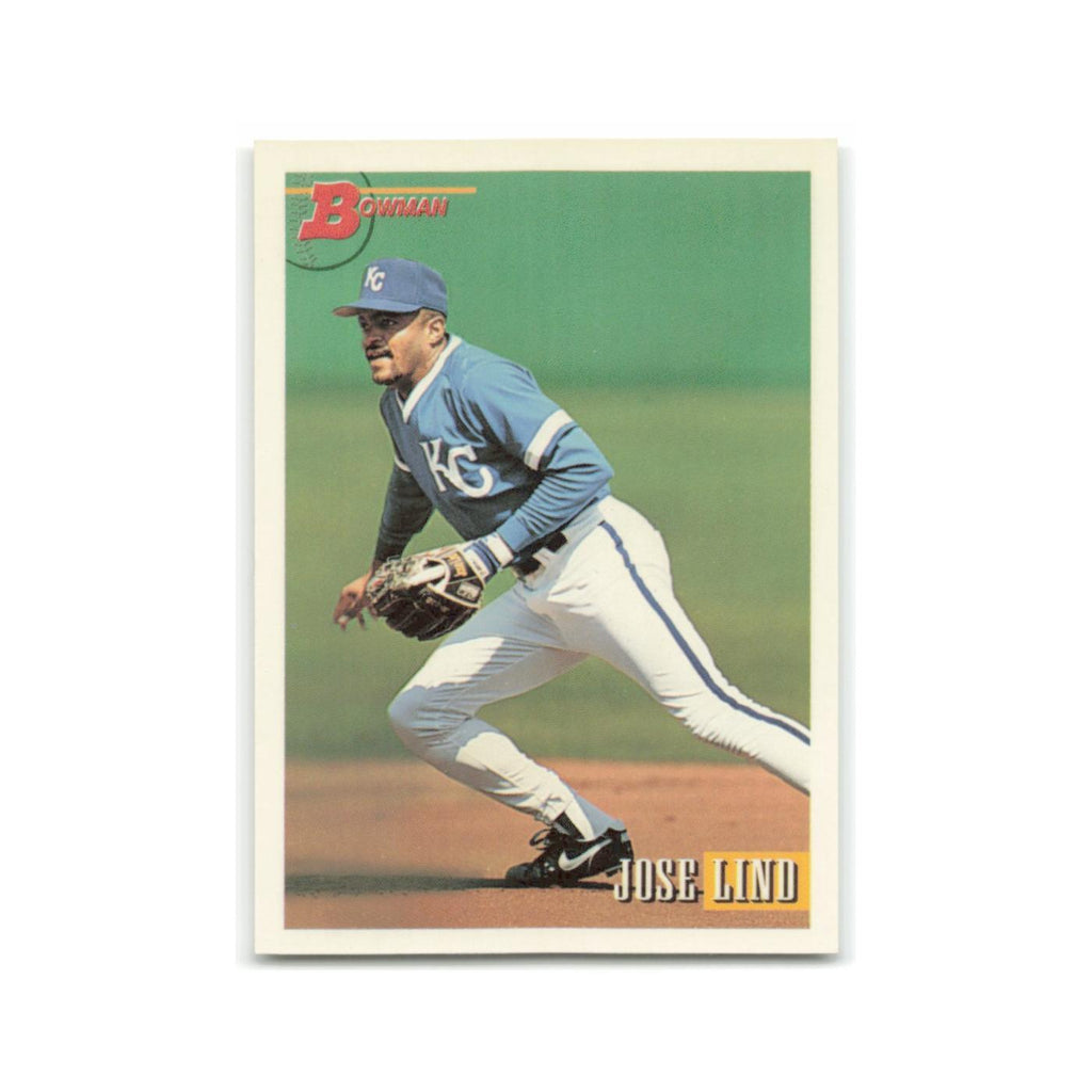 Jose Lind 1993 Bowman #153 Kansas City Royals Baseball Card NM
