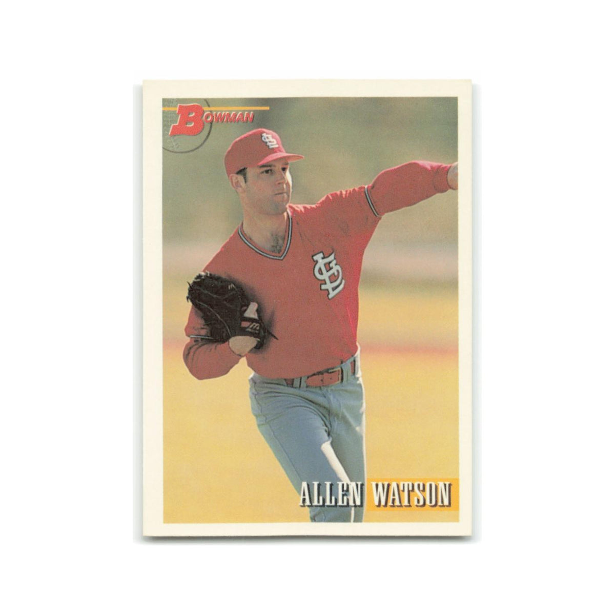 Allen Watson 1993 Bowman #24 St. Louis Cardinals Baseball Card NM