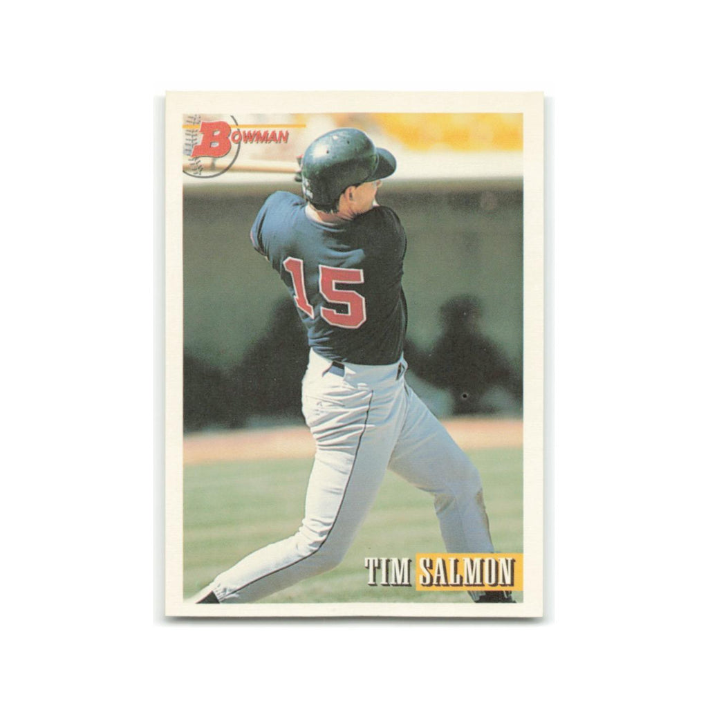 Tim Salmon 1993 Bowman #229 California Angels Baseball Card NM