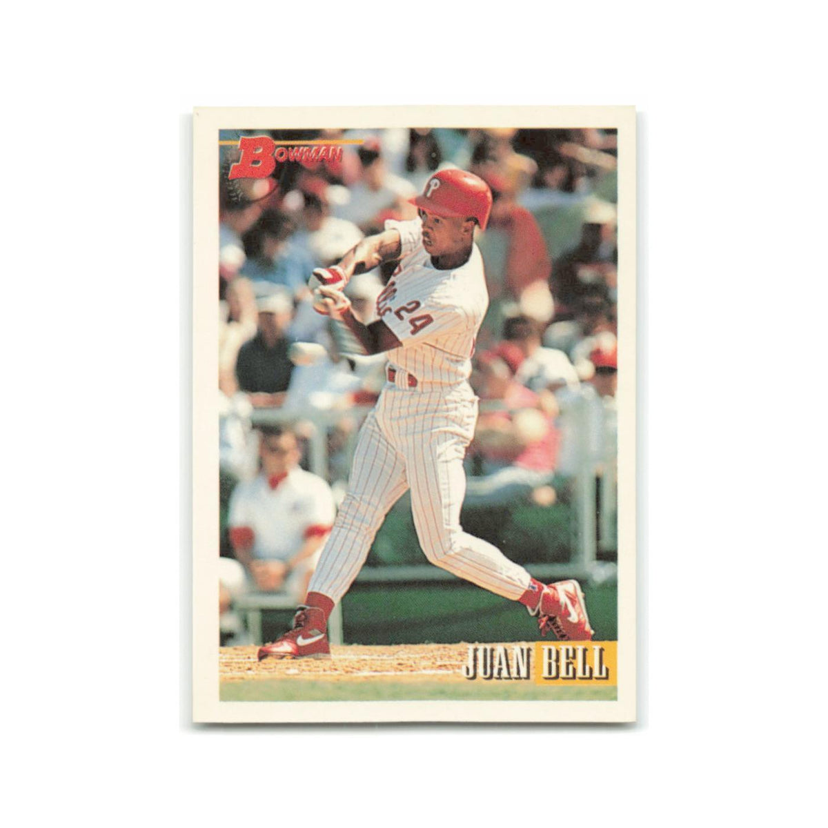 Juan Bell 1993 Bowman #48 Philadelphia Phillies Baseball Card NM