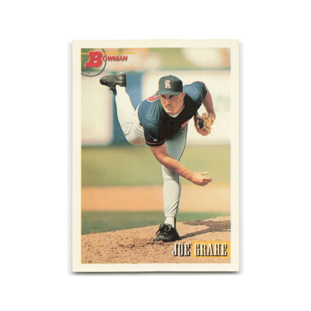 Joe Grahe 1993 Bowman #201 California Angels Baseball Card NM