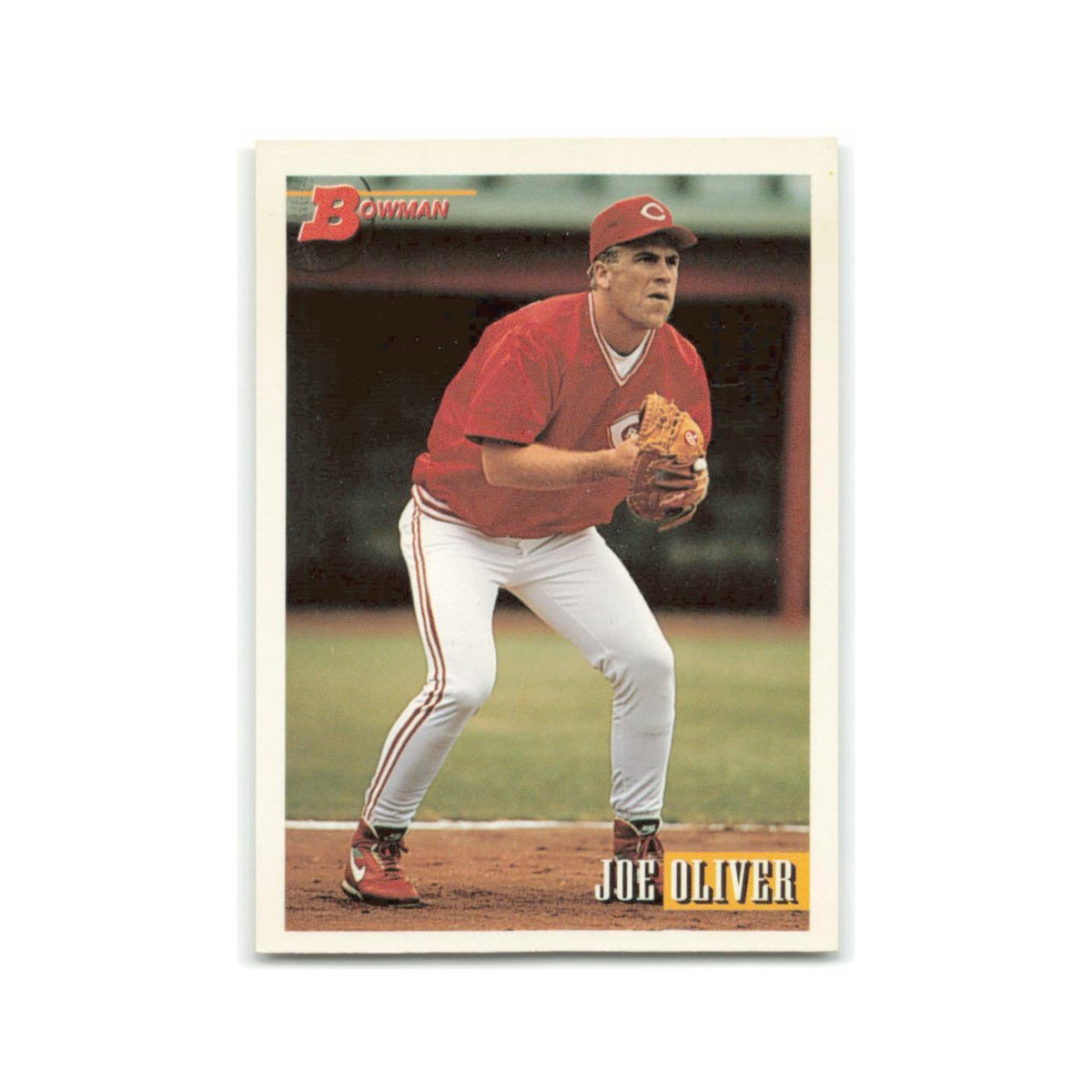 Joe Oliver 1993 Bowman #6 Cincinnati Reds Baseball Card NM