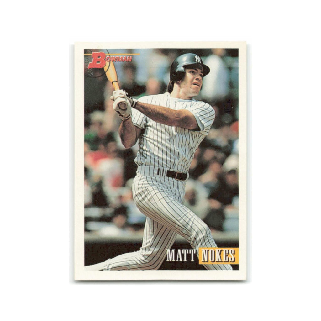 Matt Nokes 1993 Bowman #334 New York Yankees Baseball Card NM