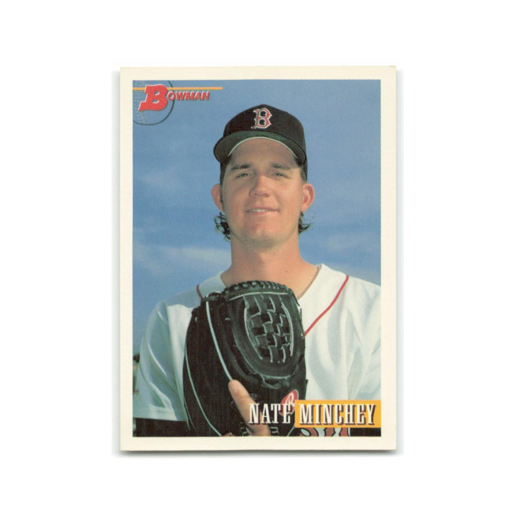 Nate Minchey Rookie 1993 Bowman #31 Boston Red Sox Baseball Card NM