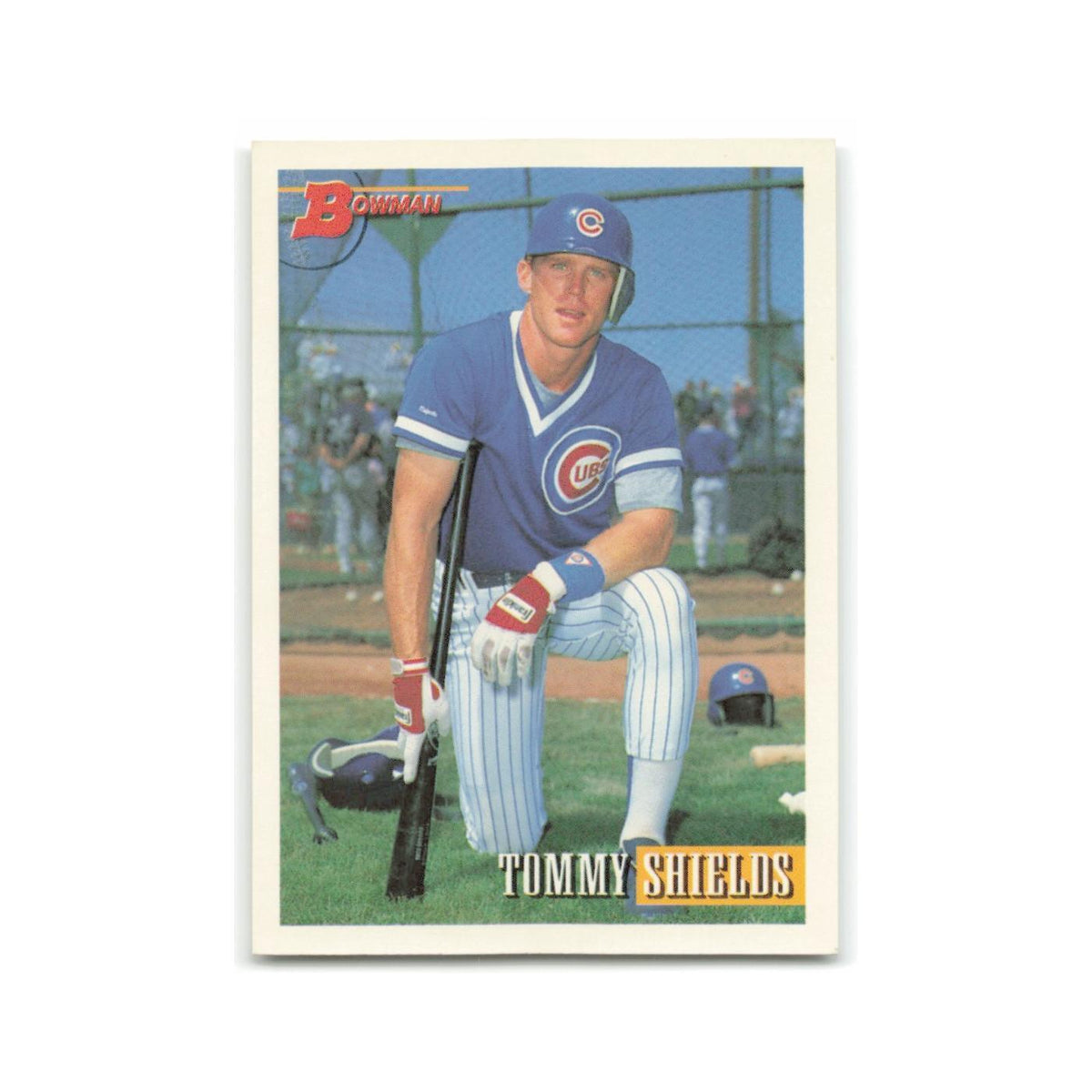 Tommy Shields Rookie 1993 Bowman #228 Chicago Cubs Baseball Card NM
