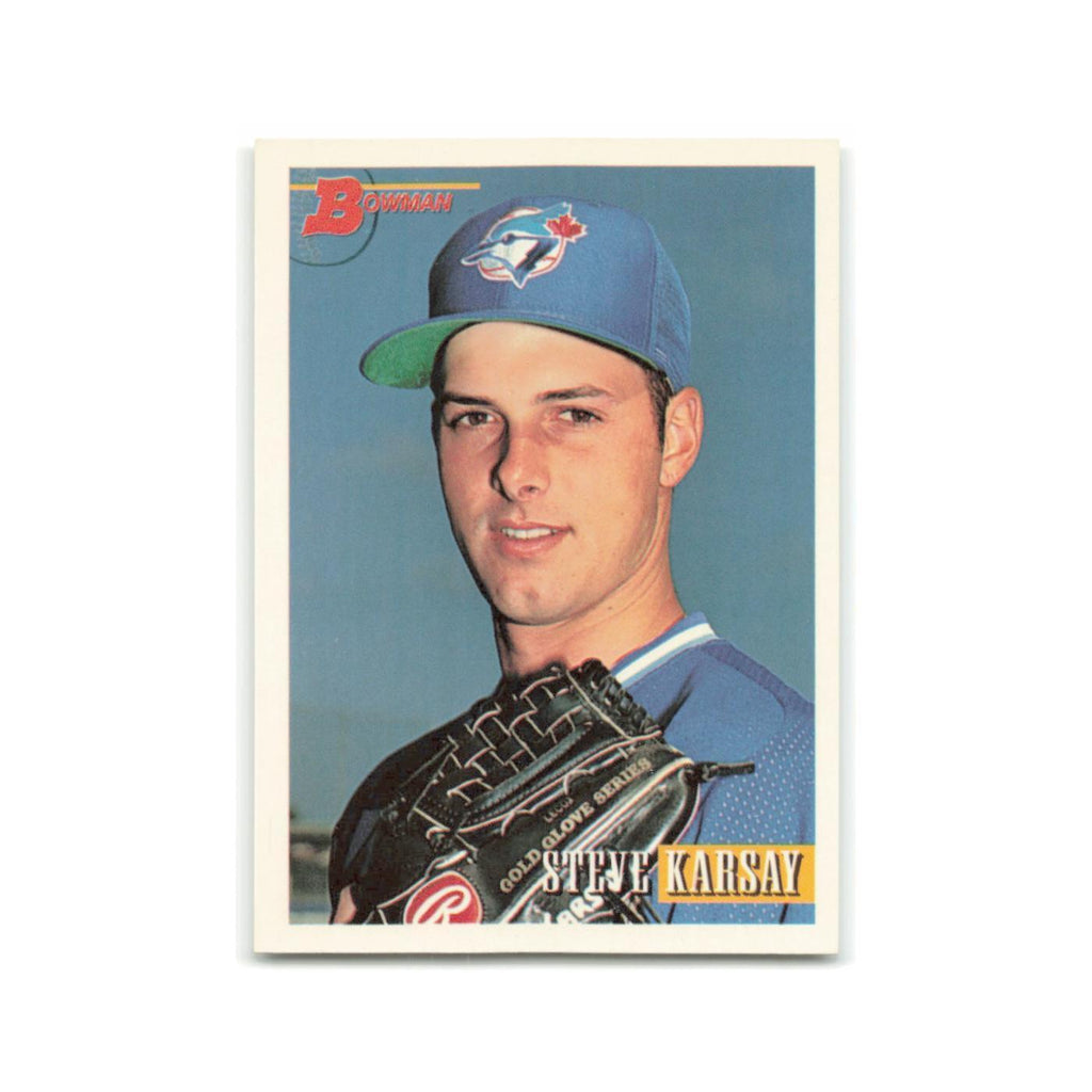 Steve Karsay 1993 Bowman #83 Toronto Blue Jays Baseball Card NM