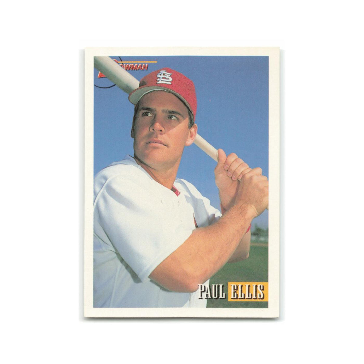 Paul Ellis Rookie 1993 Bowman #336 St. Louis Cardinals Baseball Card NM