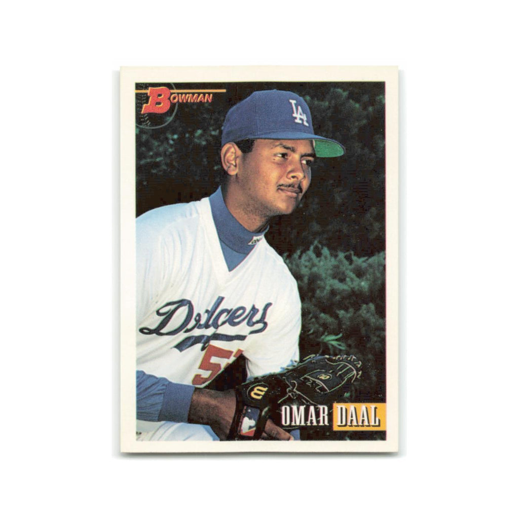 Omar Daal Rookie 1993 Bowman #42 Los Angeles Dodgers Baseball Card NM