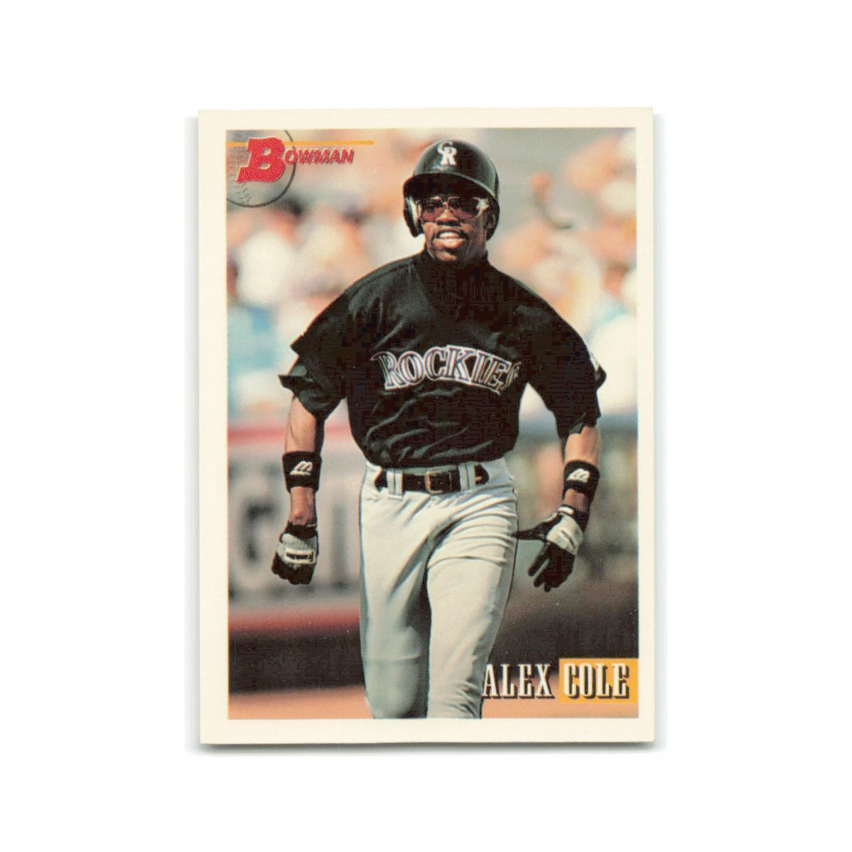 Alex Cole 1993 Bowman #36 Colorado Rockies Baseball Card NM