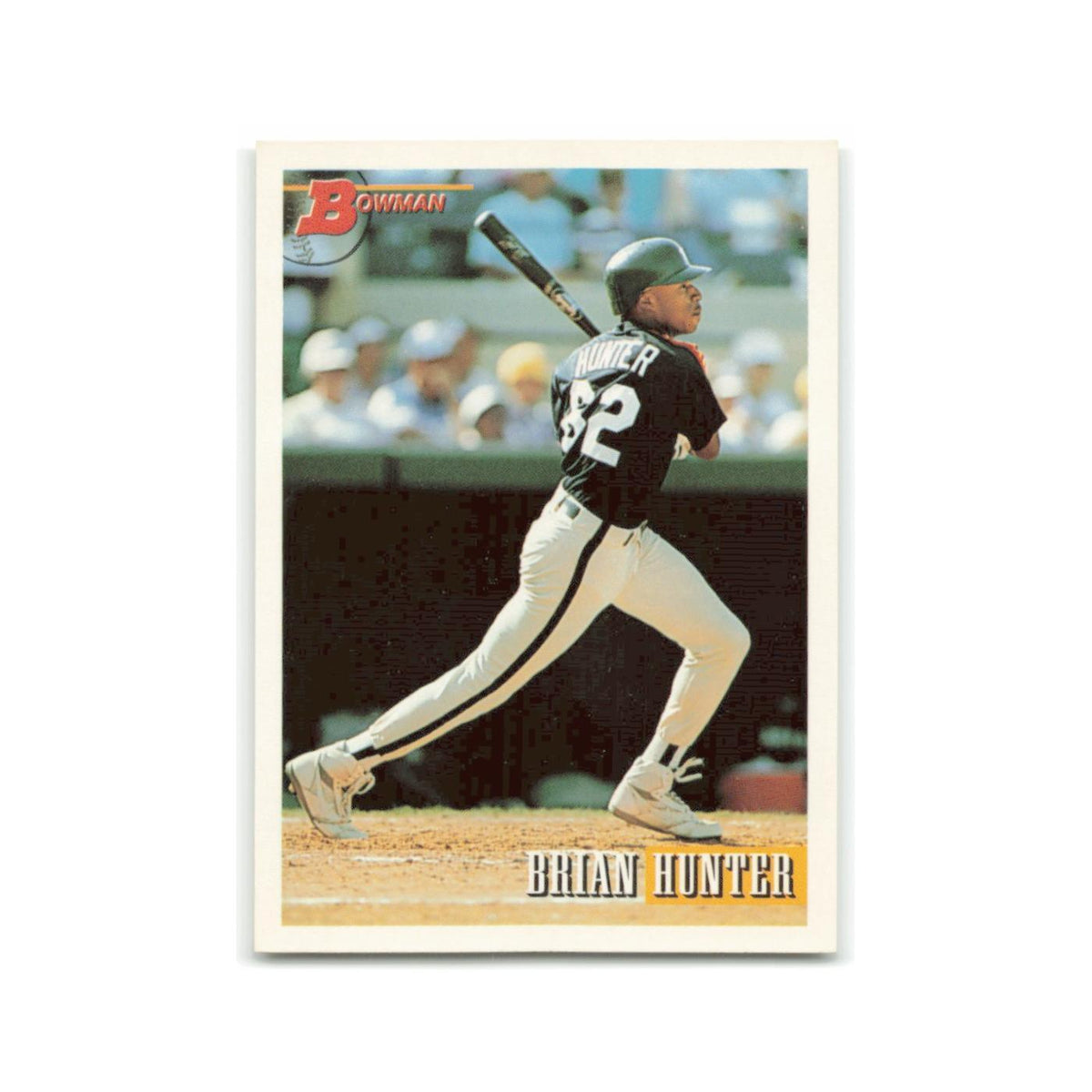 Brian Hunter Rookie 1993 Bowman #12 Houston Astros Baseball Card NM