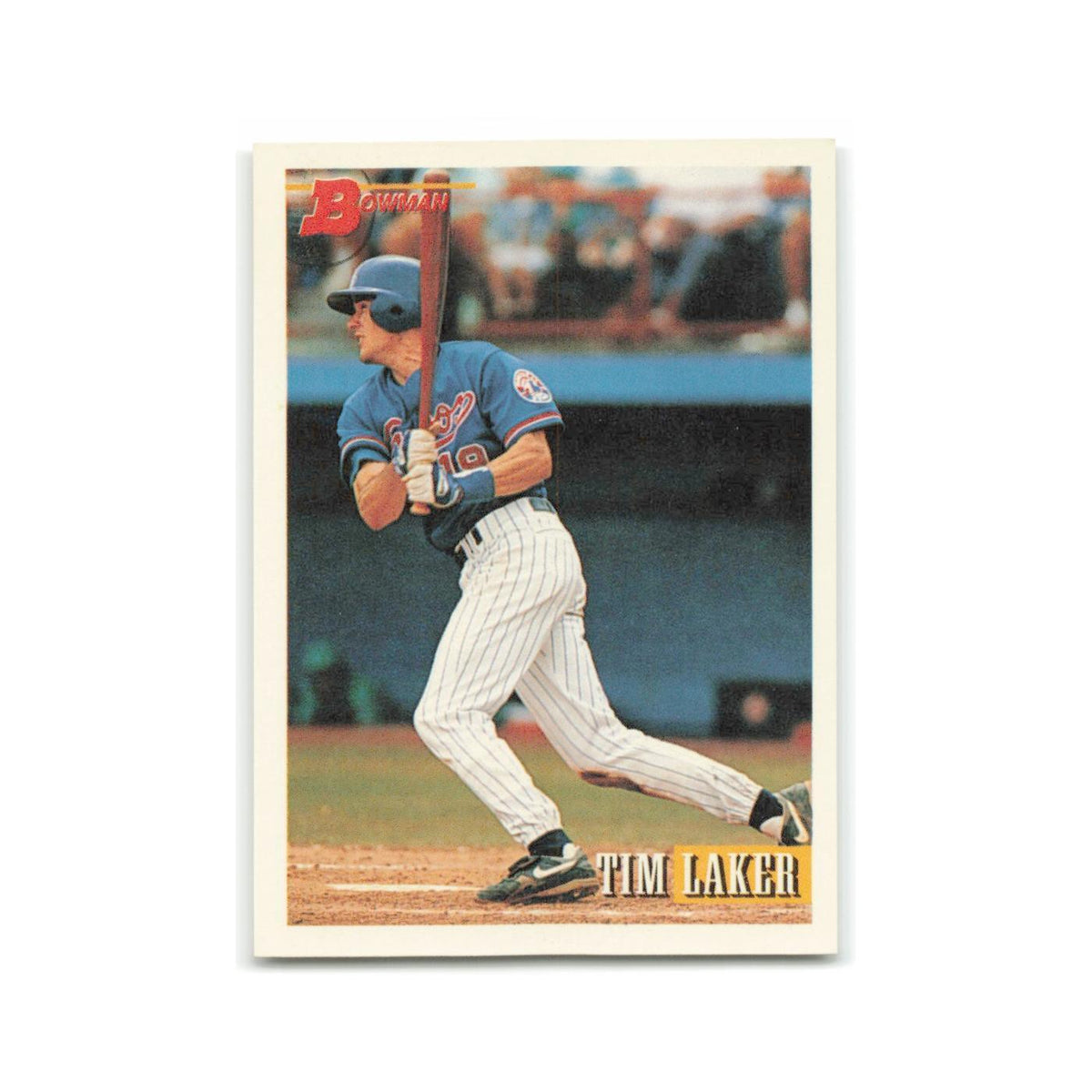 Tim Laker Rookie 1993 Bowman #156 Montreal Expos Baseball Card NM
