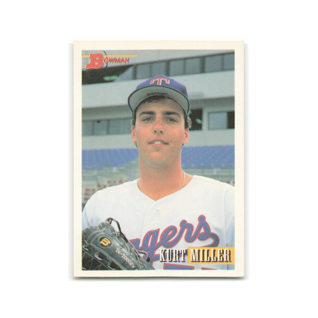 Kurt Miller 1993 Bowman #53 Texas Rangers Baseball Card NM