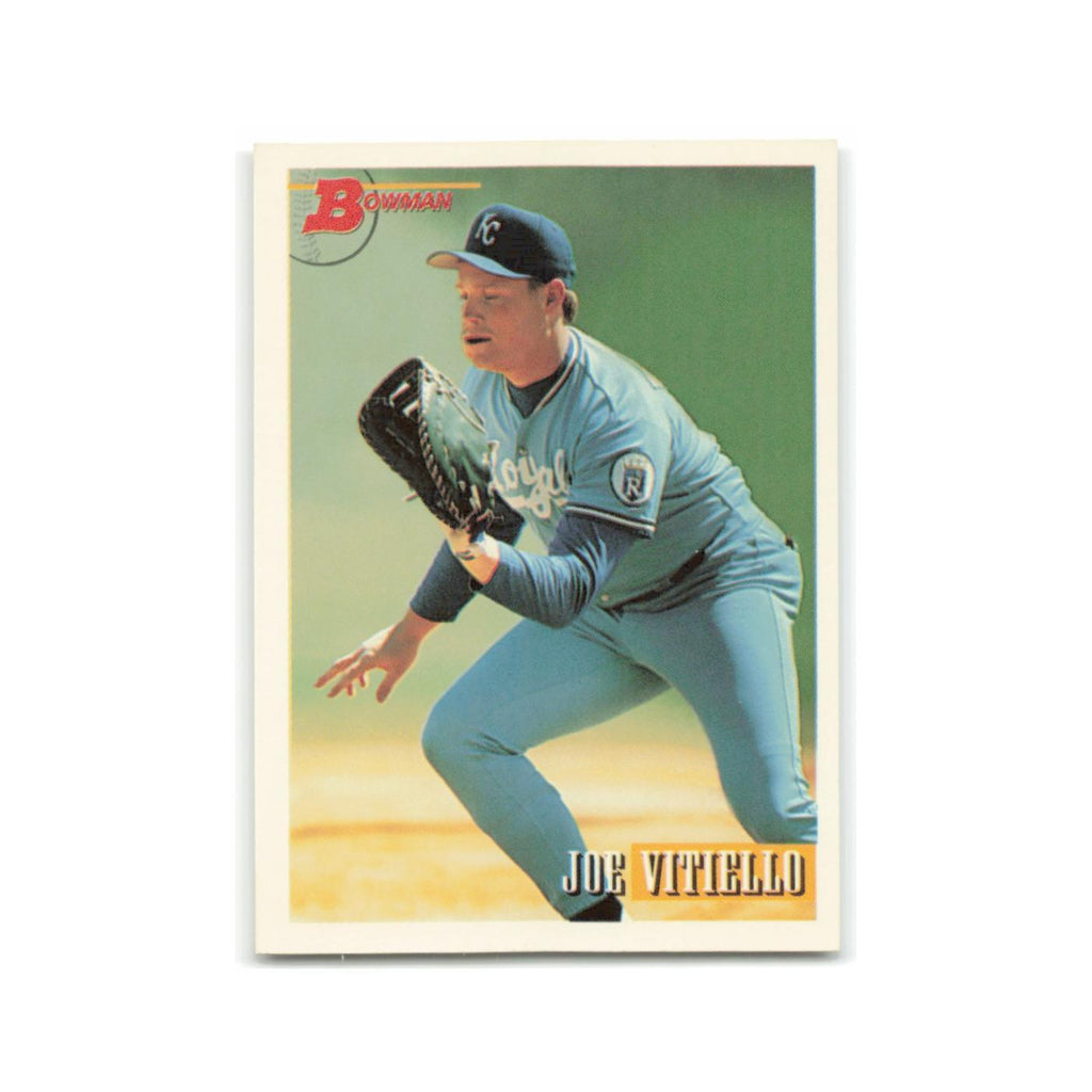 Joe Vitiello 1993 Bowman #13 Kansas City Royals Baseball Card NM