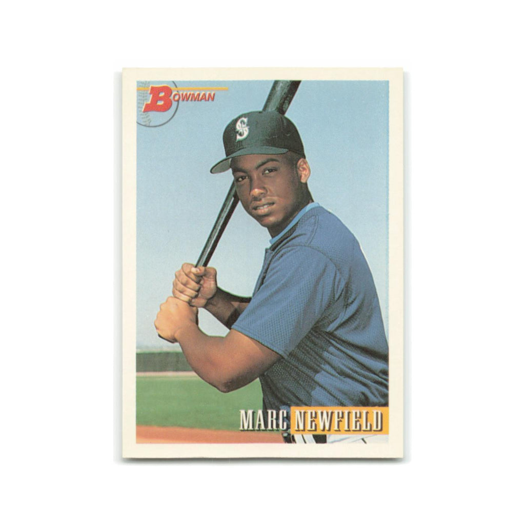 Marc Newfield 1993 Bowman #51 Seattle Mariners Baseball Card NM