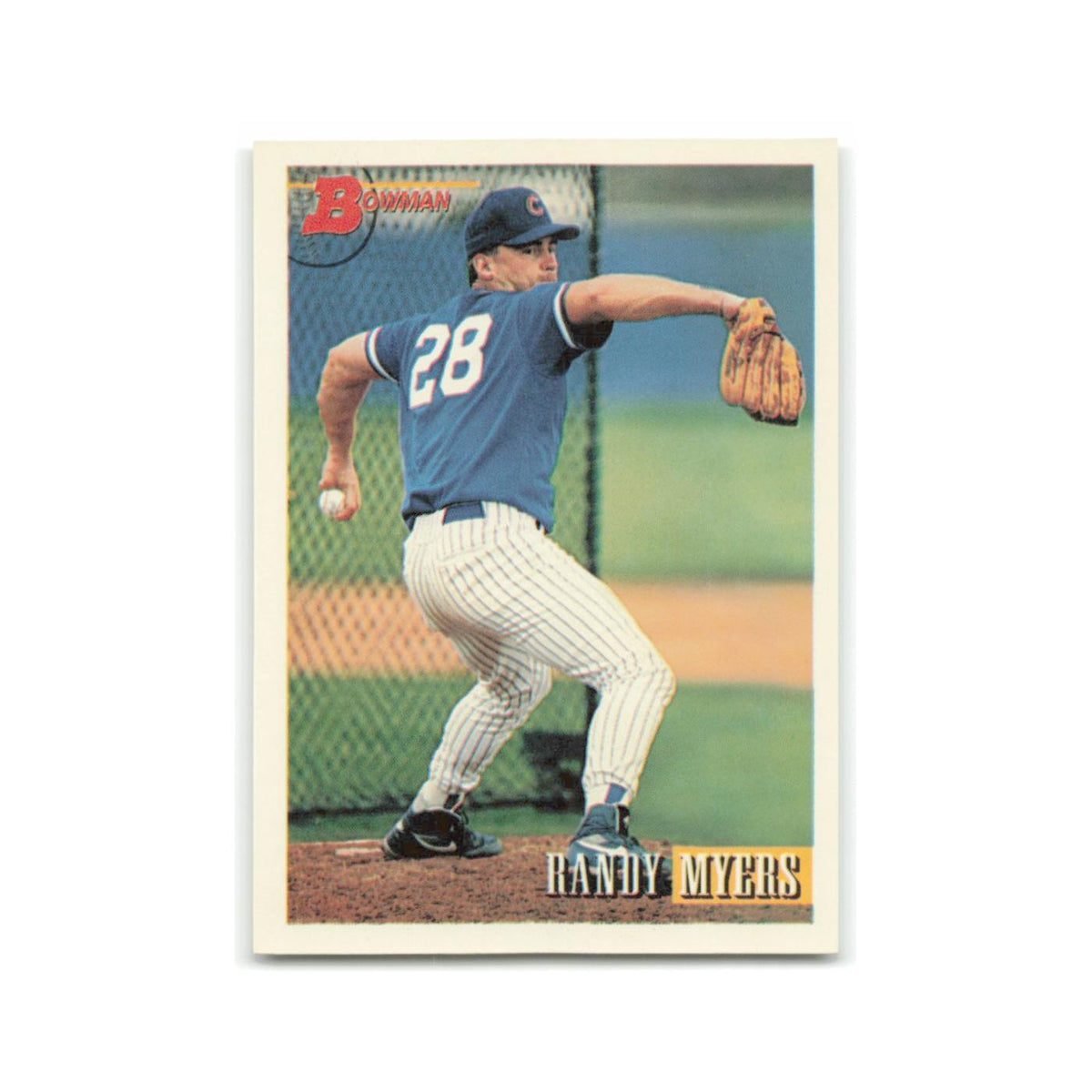 Randy Myers 1993 Bowman #32 Chicago Cubs Baseball Card NM