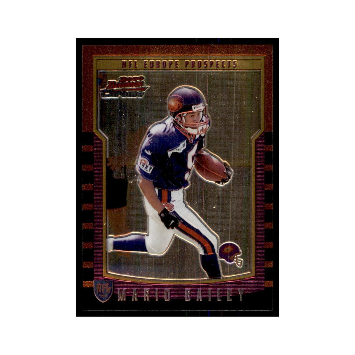 2000 Bowman Chrome Mario Bailey Football Cards #151