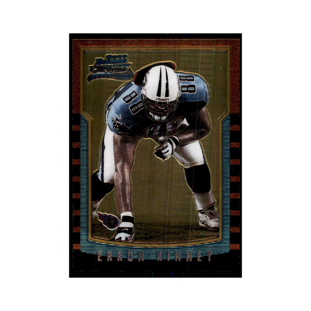 2000 Bowman Chrome Erron Kinney RC Football Cards #239
