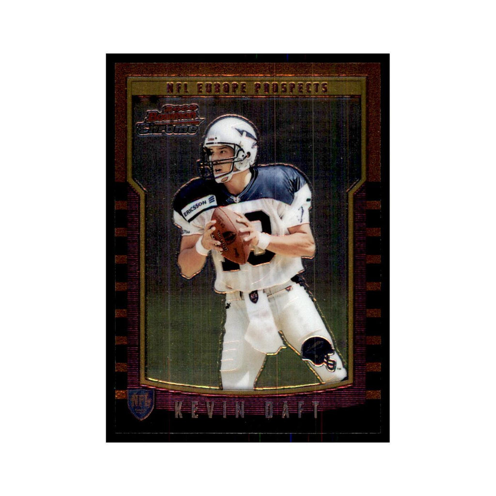 2000 Bowman Chrome Kevin Daft RC Football Cards #157