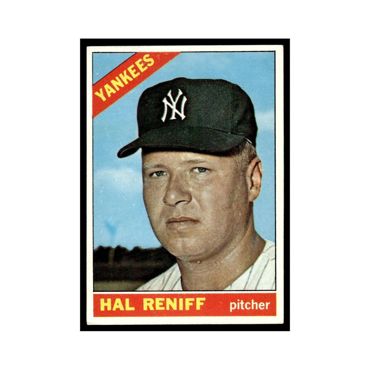 1966 Topps Hal Reniff Yankees #68