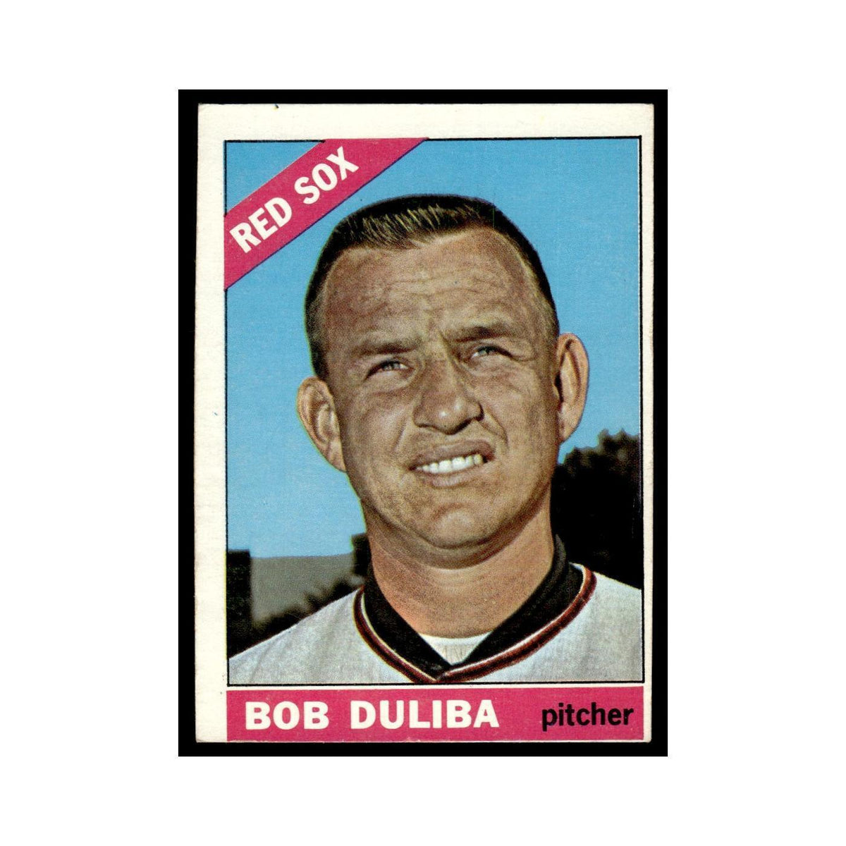 1966 Topps Bob Duliba Red Sox #53