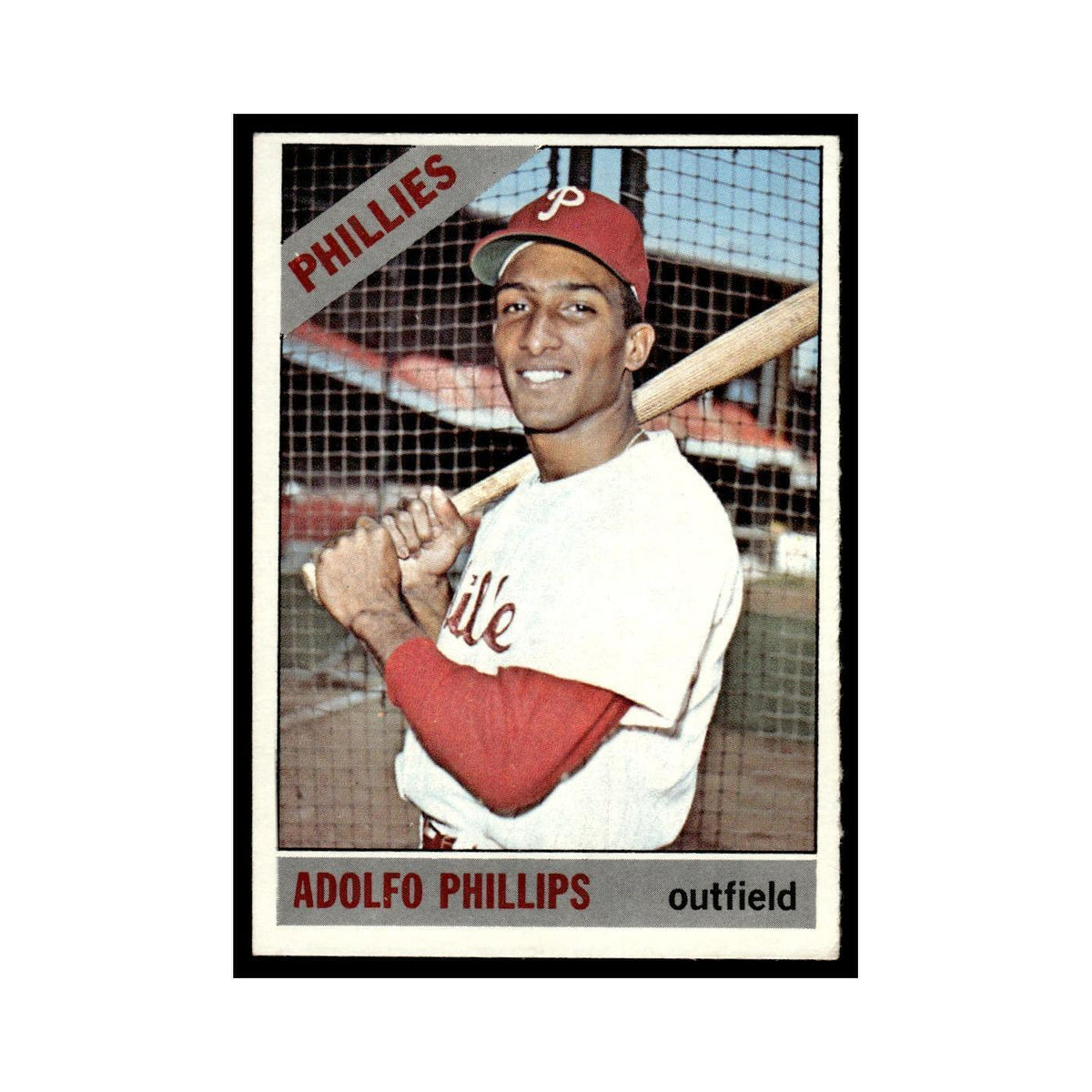 1966 Topps Adolfo Phillips RC Phillies #32