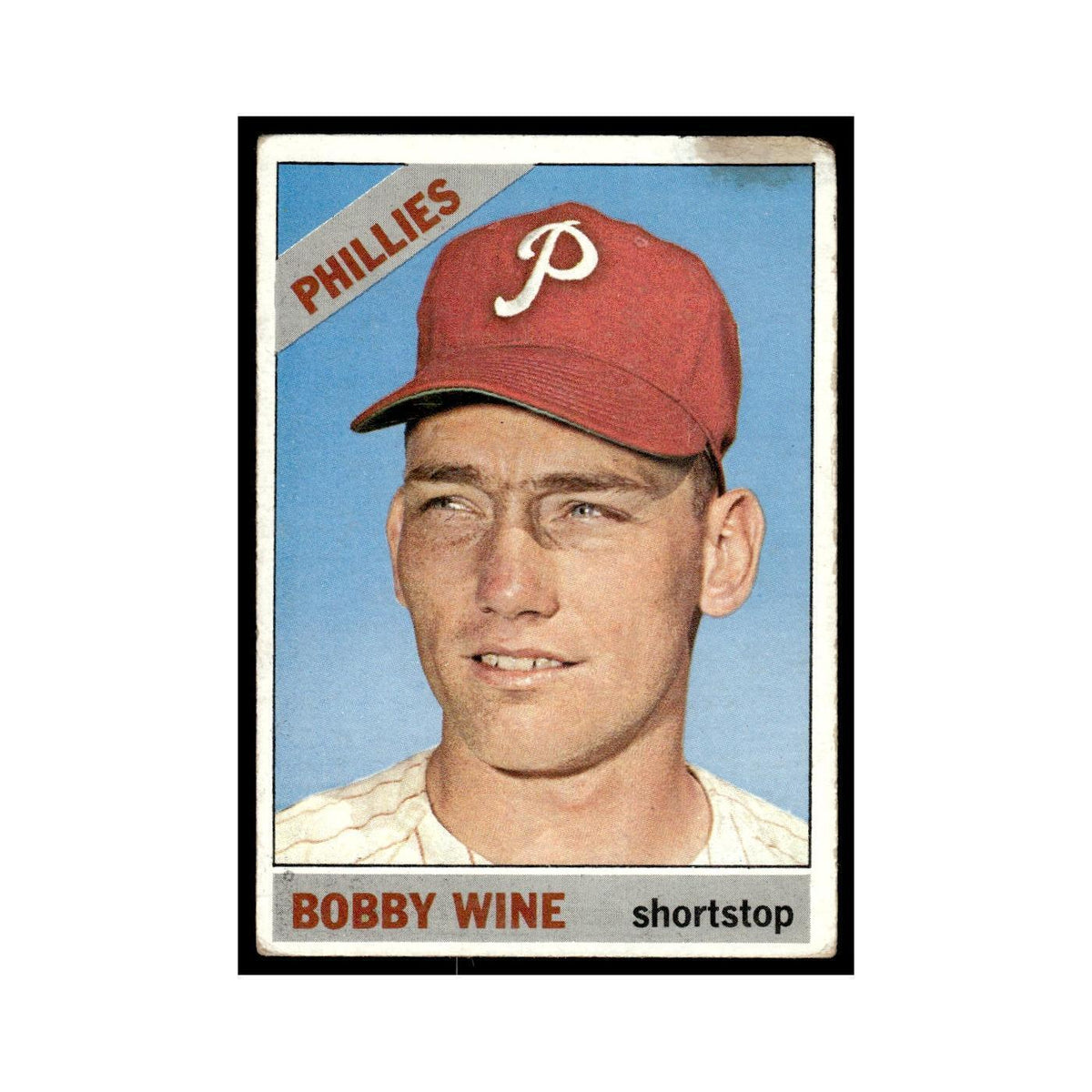1966 Topps Bobby Wine Phillies #284