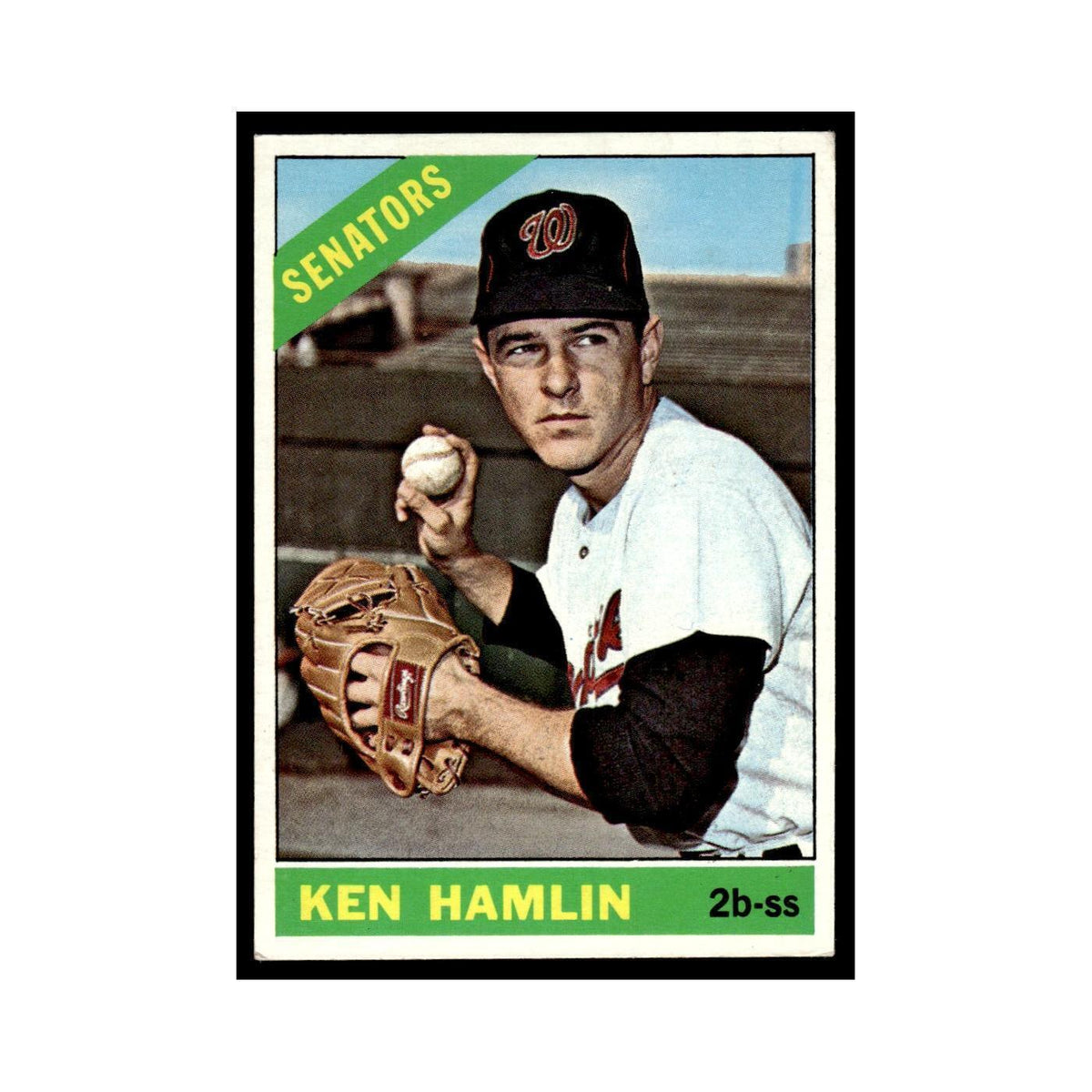 1966 Topps Ken Hamlin Washington Senators #69