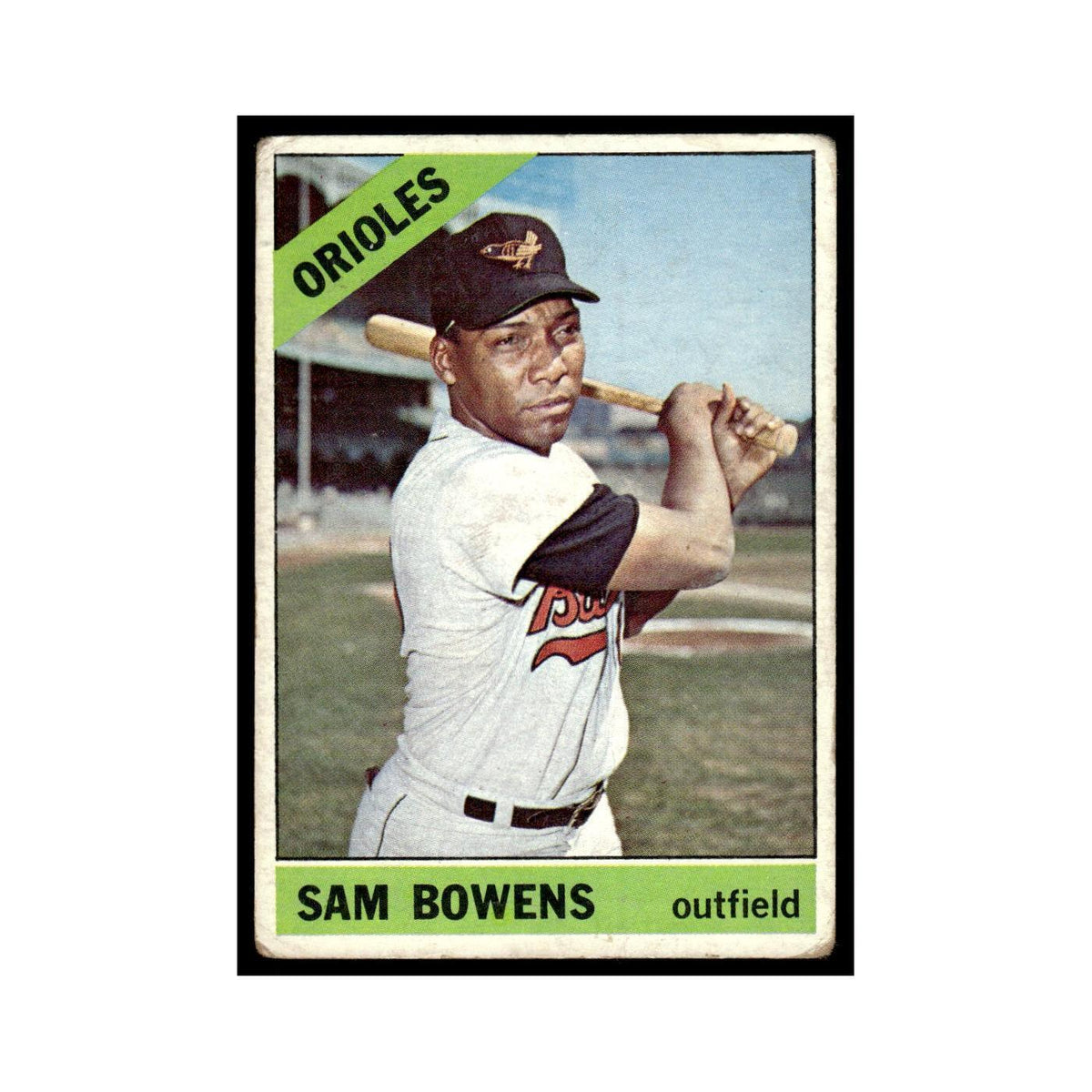1966 Topps Sam Bowens Orioles #412