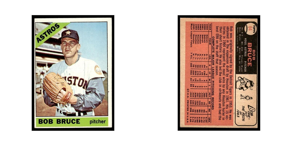 1966 Topps Bob Bruce Astros #64
