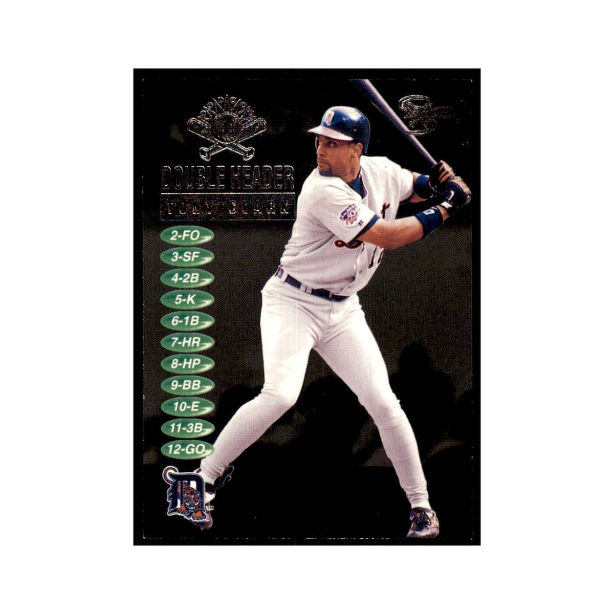 1998 SkyBox Dugout Axcess Tony Clark Baseball Cards #5 OF 20