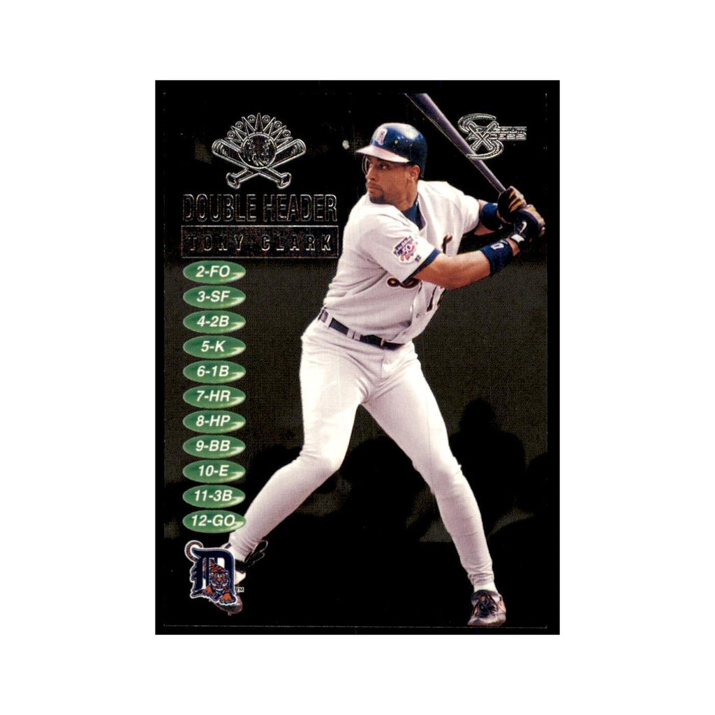 1998 SkyBox Dugout Axcess Tony Clark Baseball Cards #5 OF 20