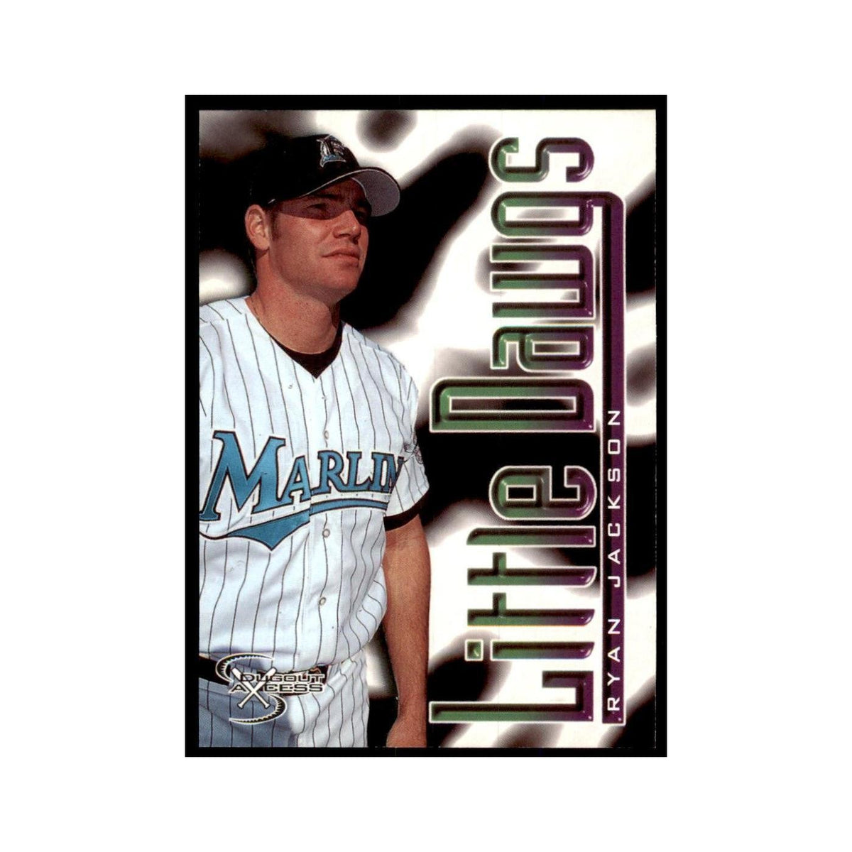 1998 SkyBox Dugout Axcess Ryan Jackson Baseball Cards #105