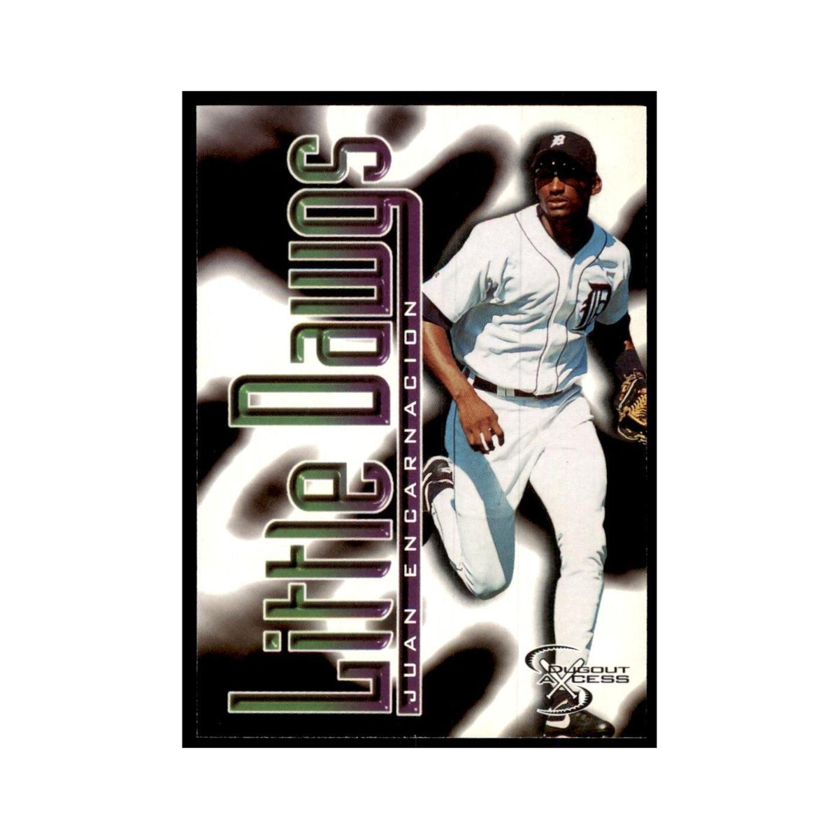 1998 SkyBox Dugout Axcess Juan Encarnacion Baseball Cards #100