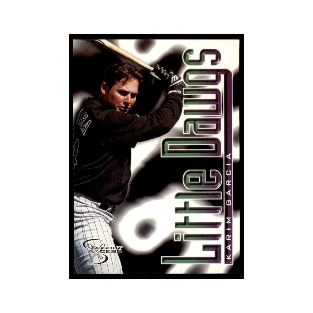 1998 SkyBox Dugout Axcess Karim Garcia Baseball Cards #111