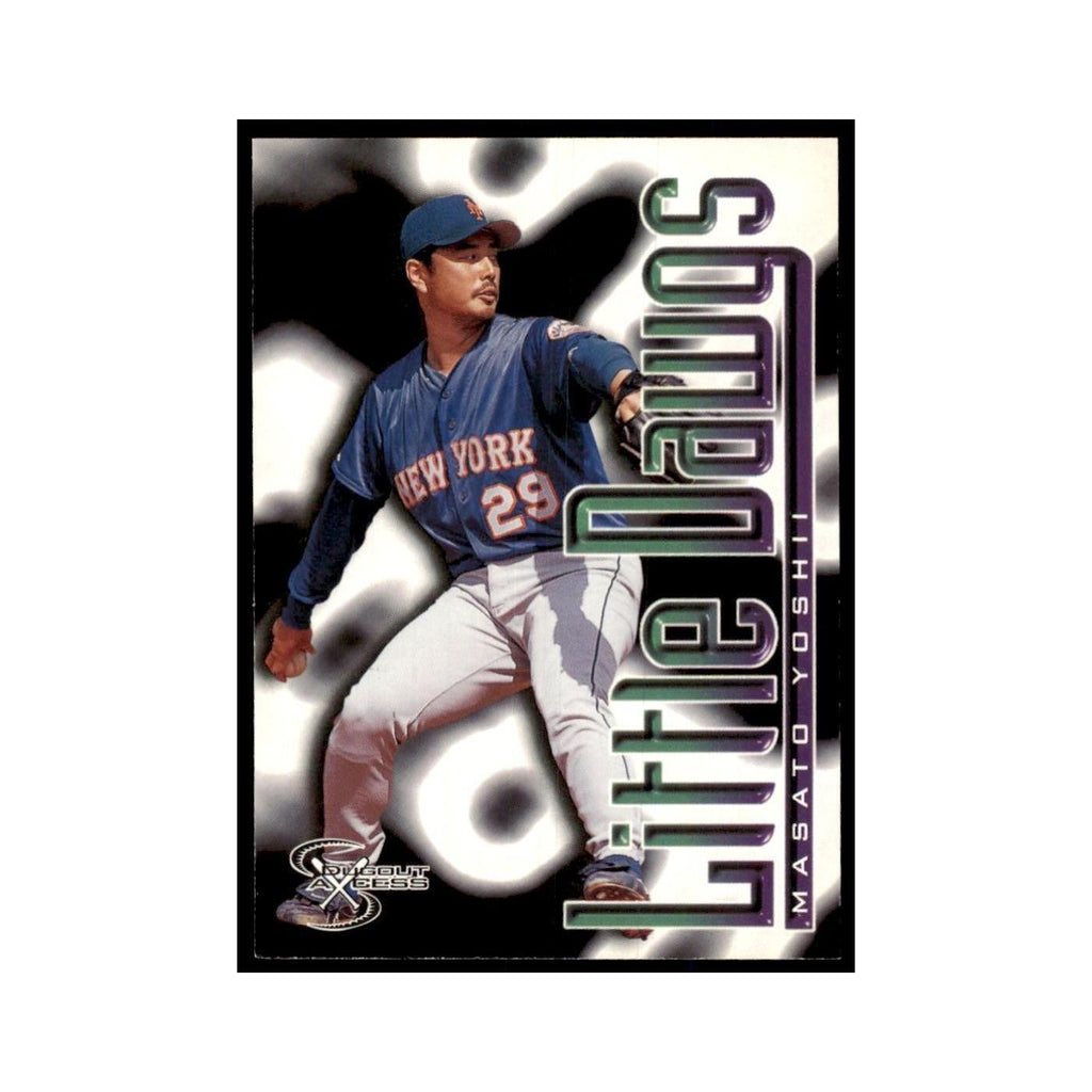 1998 SkyBox Dugout Axcess Masato Yoshii Baseball Cards #117