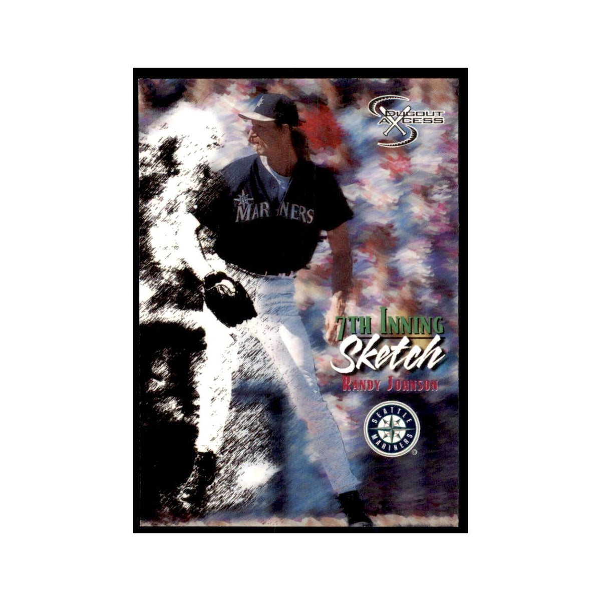 1998 SkyBox Dugout Axcess Rady Johnson Baseball Cards #131