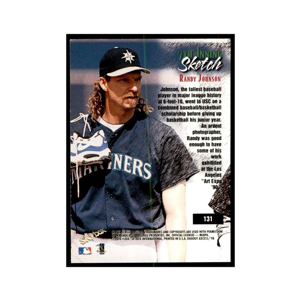 1998 SkyBox Dugout Axcess Rady Johnson Baseball Cards #131