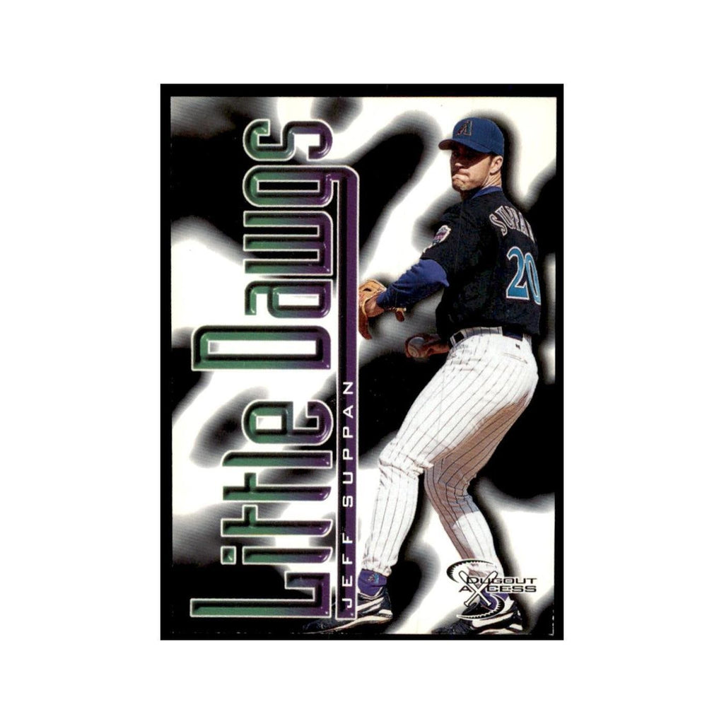1998 SkyBox Dugout Axcess Jeff Suppan Baseball Cards #91