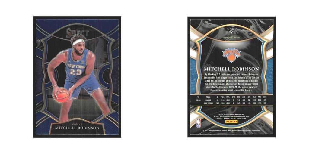 2020-21 Panini Select Mitchell Robinson Knicks #9