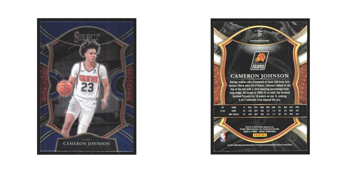 2020-21 Panini Select Cameron Johnson Suns #21