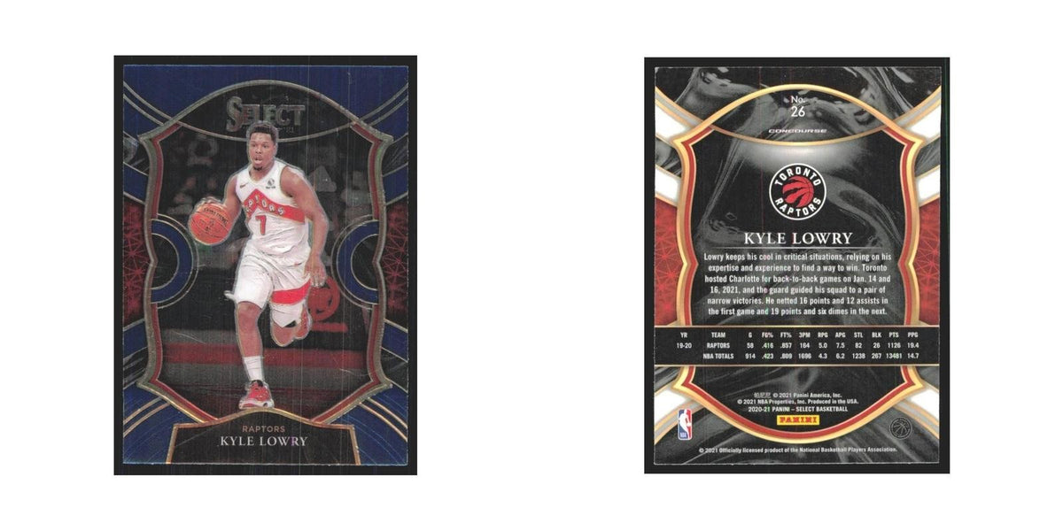 2020-21 Panini Select Kyle Lowry Raptors #26