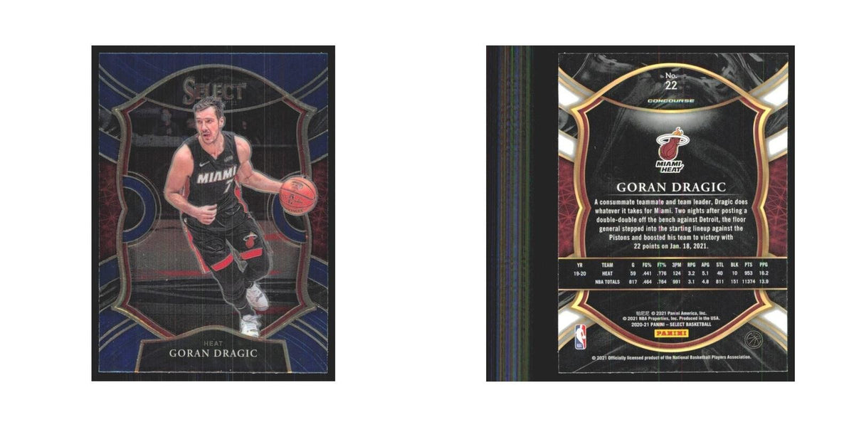 2020-21 Panini Select Goran Dragic Heat #22