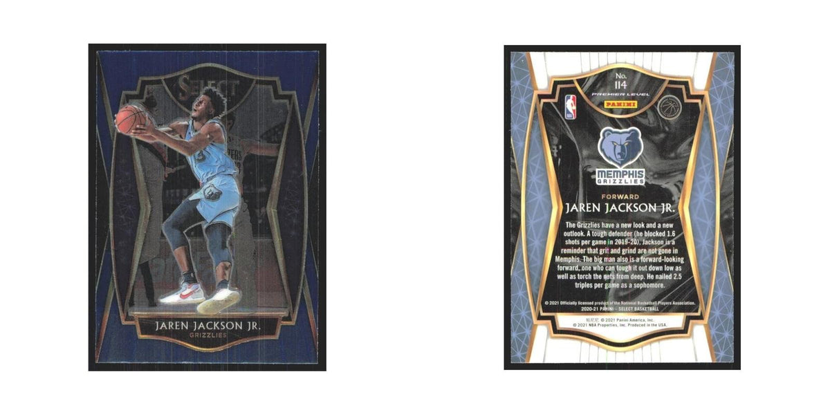 2020-21 Panini Select Jaren Jackson Jr. Grizzlies #114